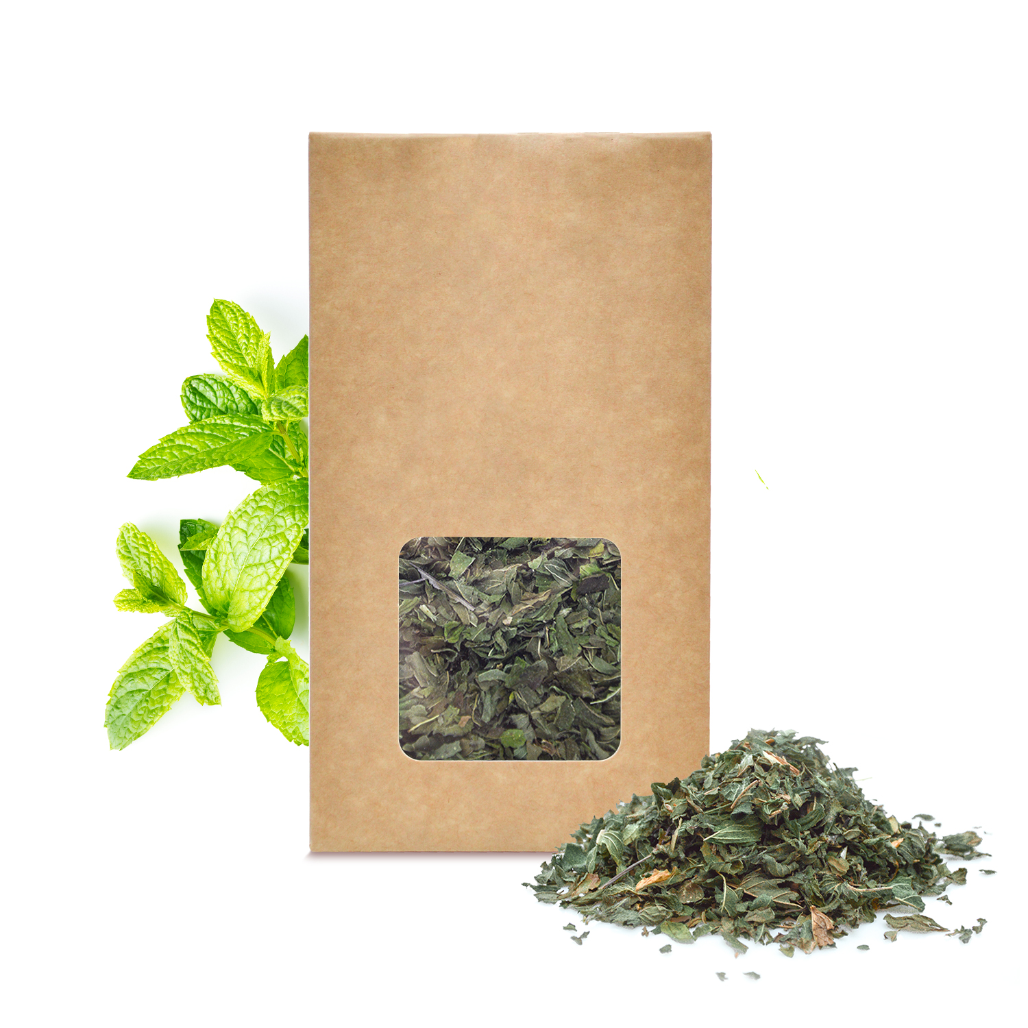 Tisane bio de plante - menthe poivrée